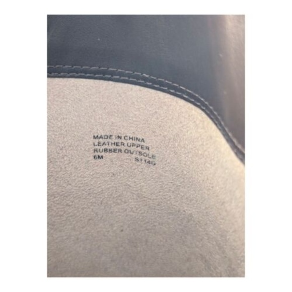 Michael Kors Leather Knee High Riding Boots Black Two Tone Side Zip Sz 6 ST14G - Picture 11 of 11